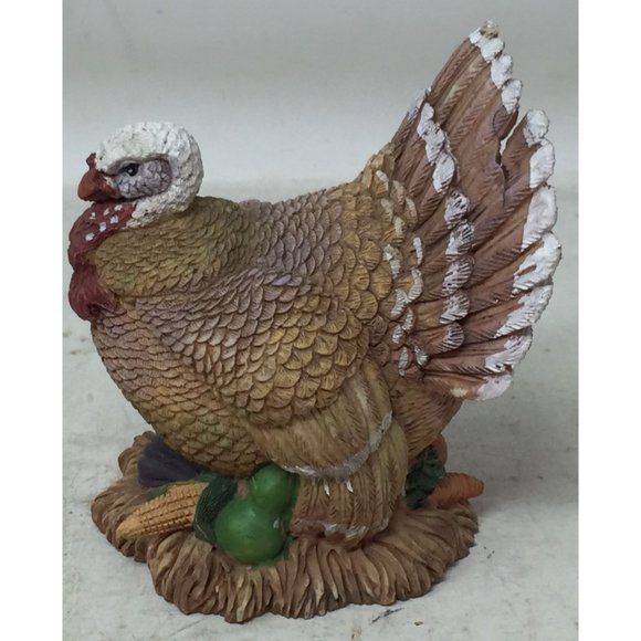 Thanksgiving Turkey With Pumpkins/Vegetables around it- Table Centerpiece/Figuri - Picture 1 of 8